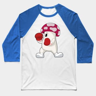 Mushroom Boxer Boxing gloves Boxing Baseball T-Shirt